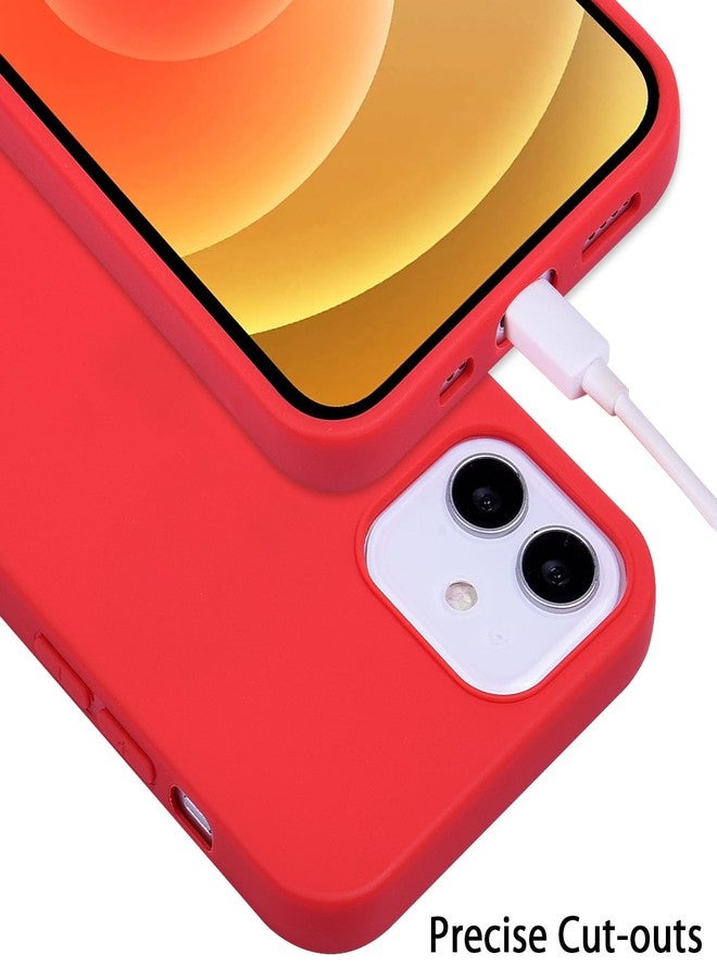 Wisdompro Case Bundle: 5 Extra Slim Soft TPU Gel Cases for iPhone 12 Pro & iPhone 12 (6.1 Inch) - Green, Light Blue, Pink, Yellow, Red - Image 2