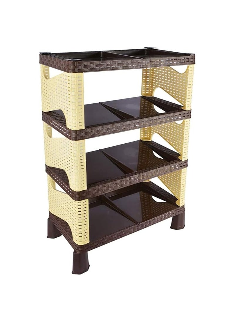El Helal & Silver Star - Space-Saving Plastic Shoe Shelves – Perfect for Organizing and Storing Shoes. - Image 1