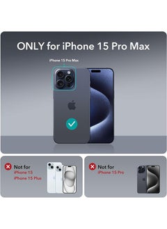 X-level iPhone 15 Pro Max Magsafe Case Supports Magnetic Wireless Charging【Shockproof Military-Grade Protection】Anti-Fingerprints Anti-Scratch, Slim Never Yellowing Magnetic iPhone 15 Pro Max Back Cover  - Image 2