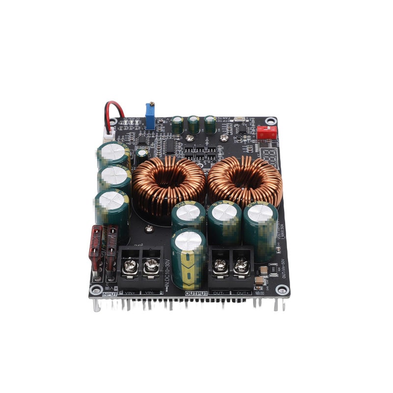 ZK PW1200 1200W 50A High Current Boost Power Module Amplifier Supply 10 30V Input 50V Output - Image 5