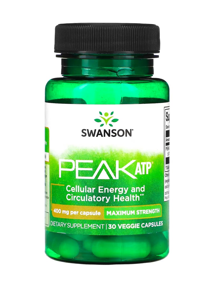 سوانسون أقصى قدر من القوة ، 400 ملجم ، 30 كبسولة نباتية