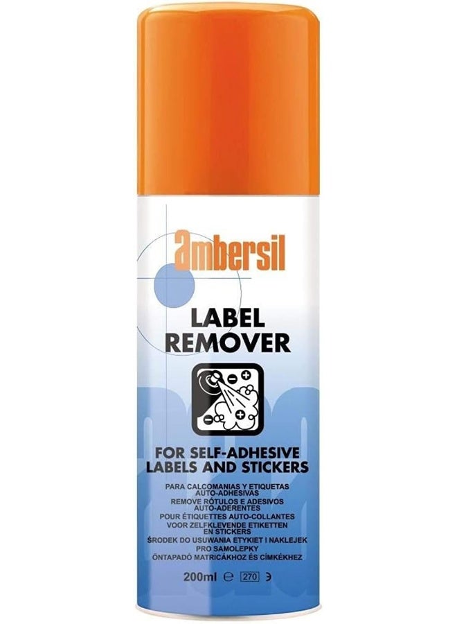 Ambersil Label Remover 200ml Aerosol