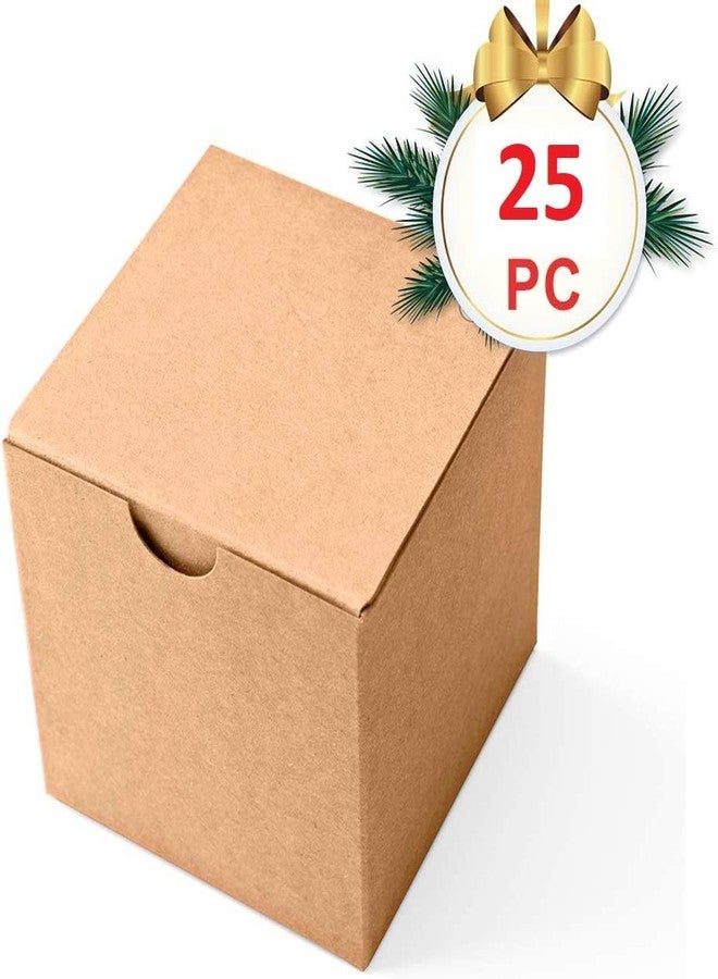 Bleus صندوق كرتون مموج ثلاثي الطبقات من بلوس باكيدجينج، مناسب للتعبئة والشحن، مقاس 3×3×4 بوصة، طول 3 بوصة - عرض 3 بوصة - ارتفاع 4 بوصة، شديد الصلابة، لون بني (25) - Image 2