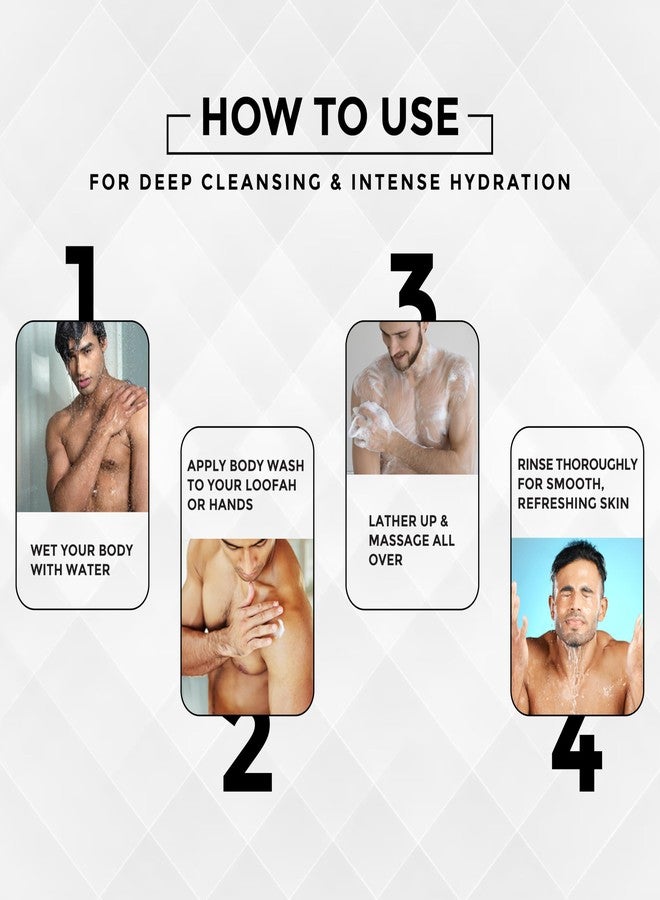 برافادو غسول الجسم برافادو متعدد الاستخدامات للرجال 200 مل | غسول للجسم والوجه وشامبو 3 في 1 | تنظيف عميق، ترطيب، إعادة بناء الشعر | الشوفان الأسود والليسيثين | للاستخدام اليومي - Image 4