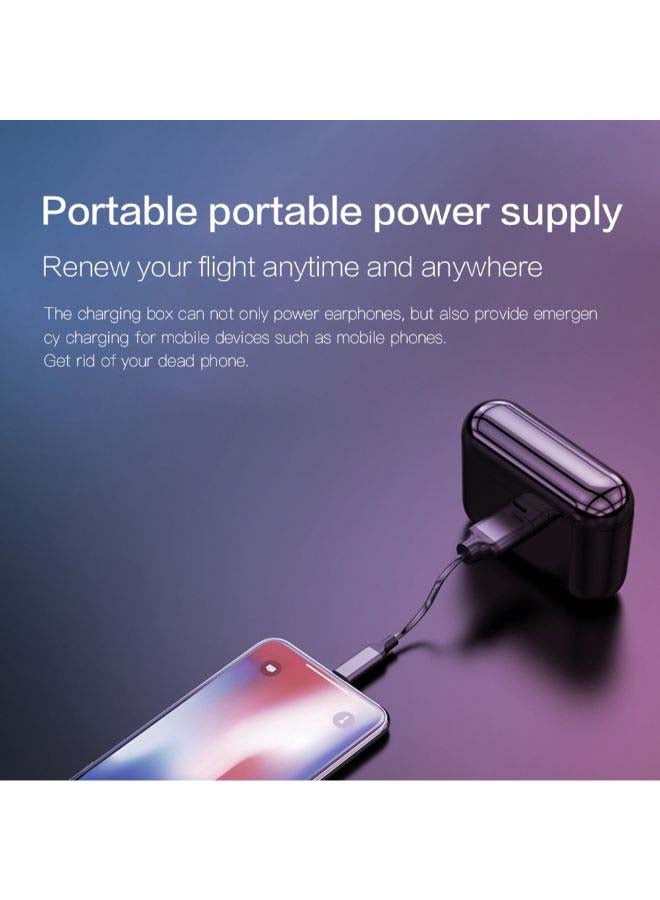 سماعة أذن A2 TWS لاسلكية تعمل بالبلوتوث 5.0 مع علبة شحن سعة 2600 مللي أمبير في الساعة أبيض - Image 3