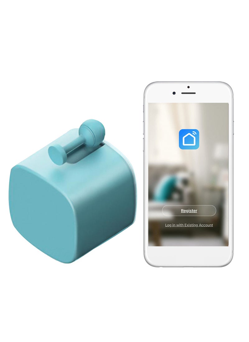Generic - Mini BT Fingerbot Home Automation Controller APP Control Voice Control Schedule Timer Fingerbot Home Appliances Switch Pusher Smart Controller (BT Gateway Required) Blue - Image 1