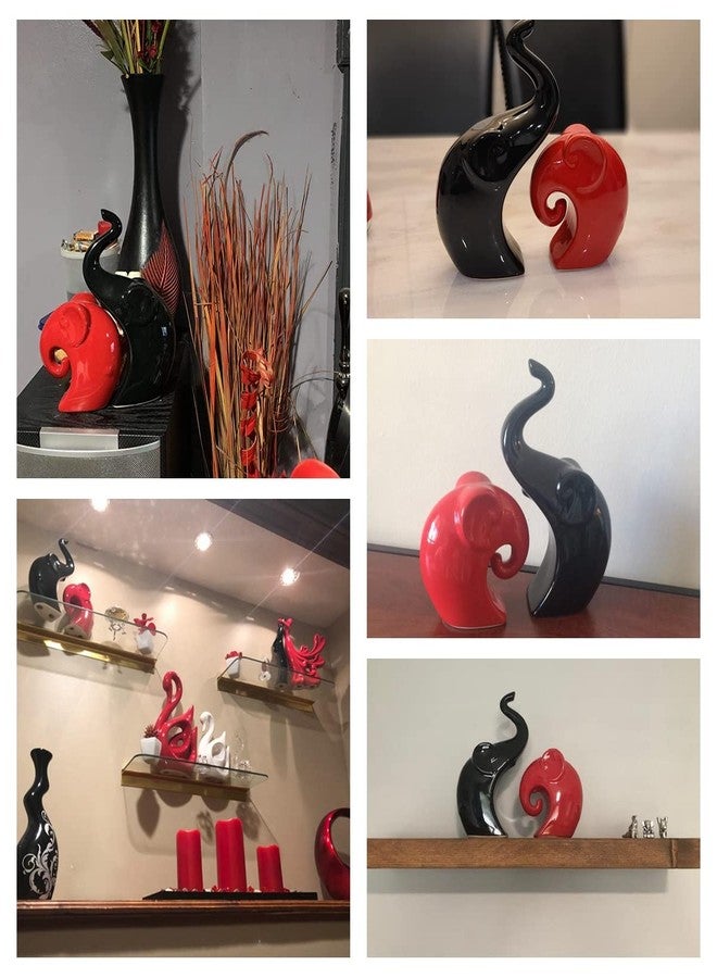 ECYC Originality Home Decoration Furnishing Animal Ornament Ceramics [ Elephant Lovers ] - Image 5