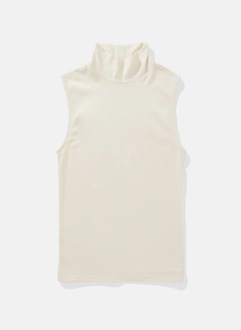 American Eagle Mock Neck Tank Top