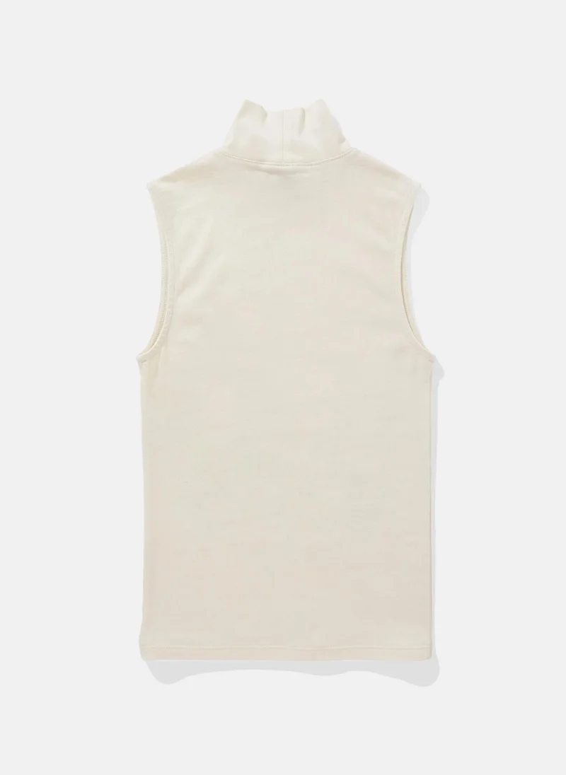 American Eagle Mock Neck Tank Top