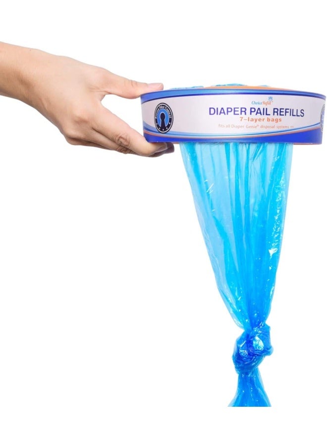 ChoiceRefill Compatible With Diaper Genie Pails 4-Pack 1080 Count - Image 2
