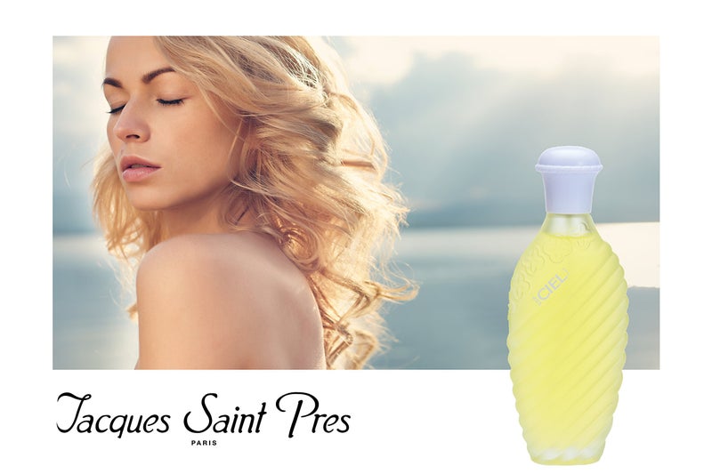 Jacques Saint Pres CIEL - Eau De Parfum for Women- Soft, Powdery Scent - Notes of Vanilla, White Rose, & Different Flowers- Feminine, Exquisite & Delicate- 3.4 Fl Oz - Image 4