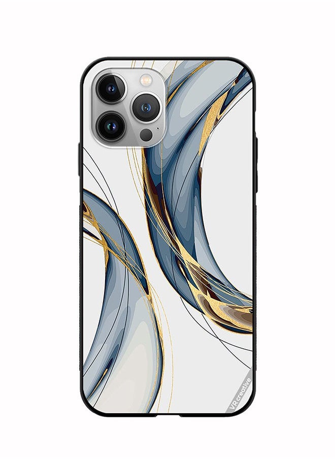 VR CREATIVE Protective Case Cover For Apple iPhone 11 Pro Max Digital Art Layers Design Multicolour  - Image 1