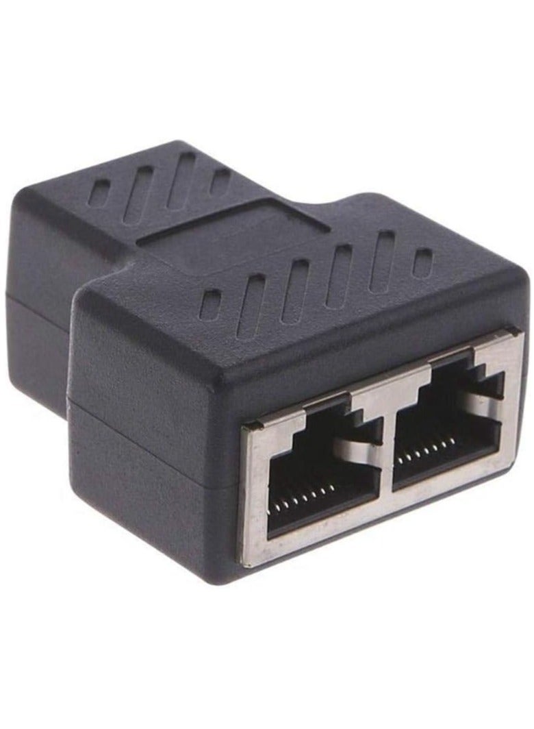 محول شبكة مقسم بمنفذ واحد إلى منفذين محول إيثرنت LAN - Image 1