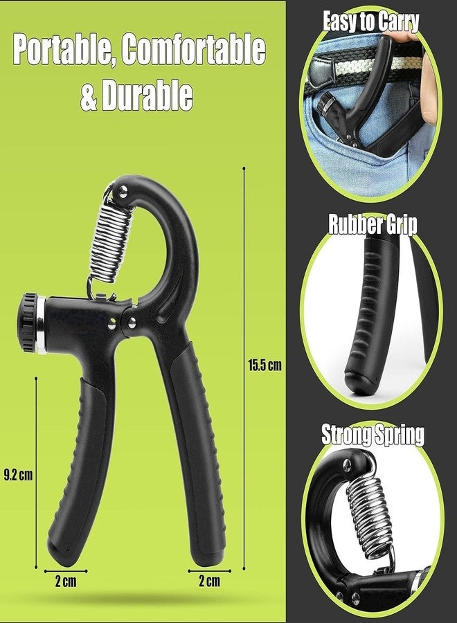 BlissCart Adjustable Counting Grip Exerciser Weight Adjustable Hight Quality Hand Gripper for Men & Women |Hand Grip|Finger Exerciser|Power Gripper|Hand Exerciser Equipment|Hand Strengtheners. - Image 2