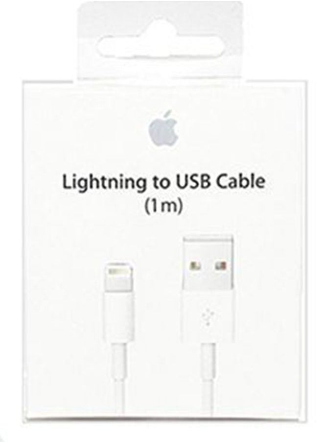 JOYFOCUS - 2-In-1 Apple EarPods with Lightning Connector And Lightning to USB Cable For Apple iPhone White - Image 1