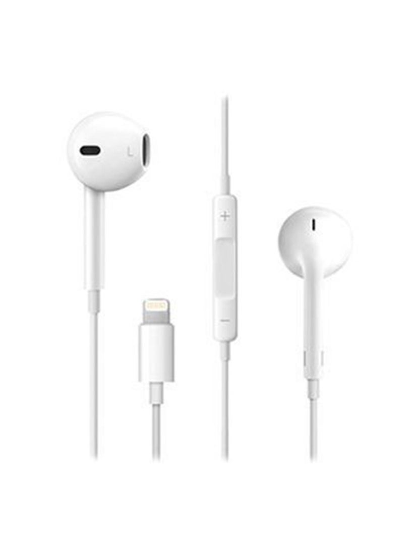 JOYFOCUS - 2-In-1 Apple EarPods with Lightning Connector And Lightning to USB Cable For Apple iPhone White - Image 1