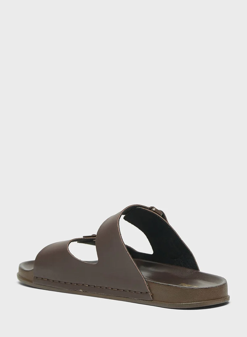 LBL by Shoexpress Double Buckle Sandals