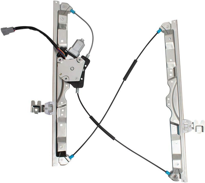 Brock Replacement Driver's Front Power Window Lift Regulator with Motor Assembly for 04-15 Armada QX56 Titan Pickup Truck - Image 2