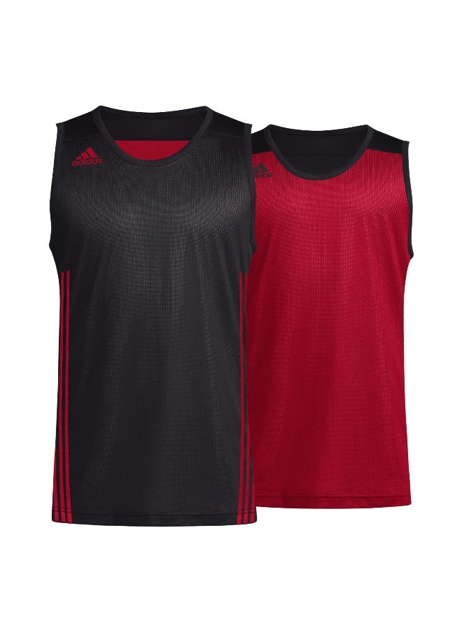 Adidas adidas 3G Spee Rev Jrs Black Basketball Jerseys 2XS  - Image 1