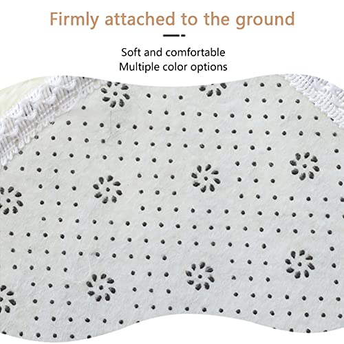 SEAHOME Bathroom Rug Sets 3 Piece Non Slip, Toilet Lid Cover and Contour Mat, Bath Mats Shower Mats Bath Rug Mat for Tub Toilet Bathroom (Pink) - Image 4