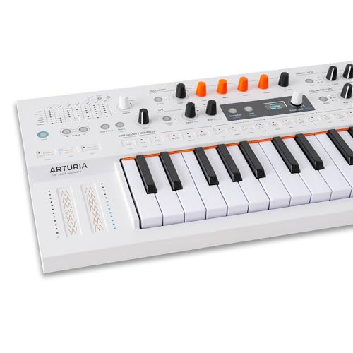 Arturia MiniFreak 37 Key Polyphonic 6-Voice Hybrid Synthesizer Keyboard (White, MiniFreak Vocoder) - Image 4