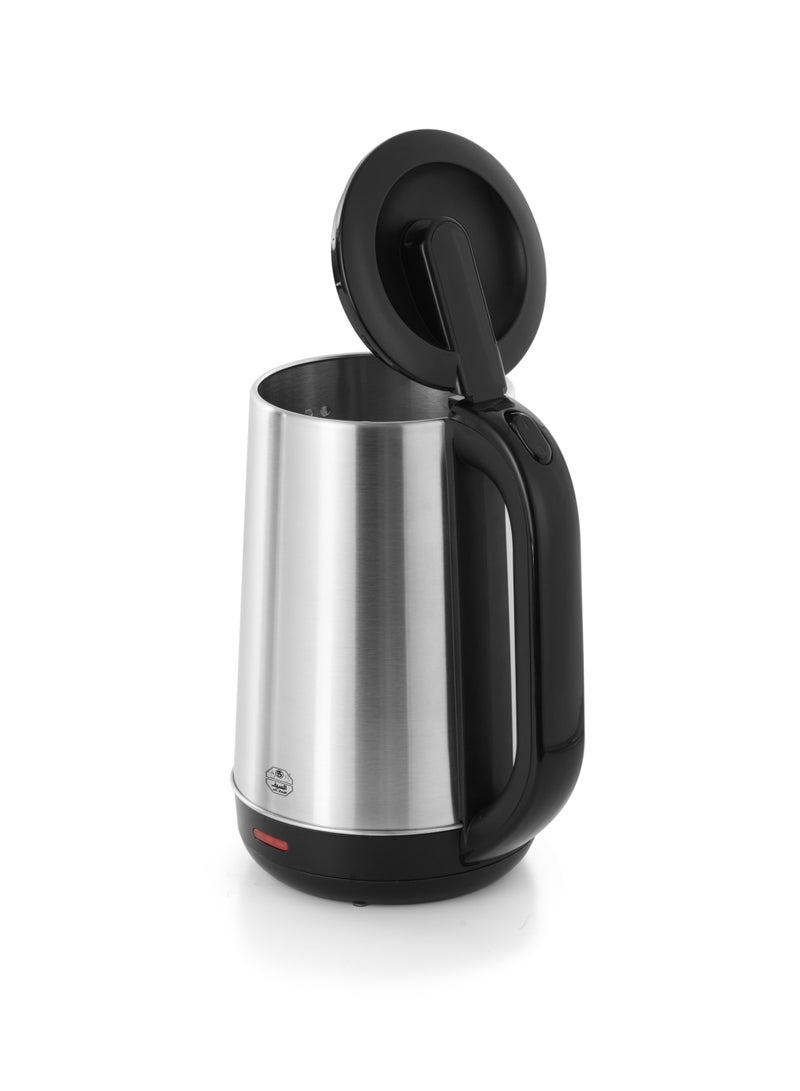 Alsaif Water Kettle, Stainless Steel 2 L 2200 W E03223 Silver / Black - Image 2