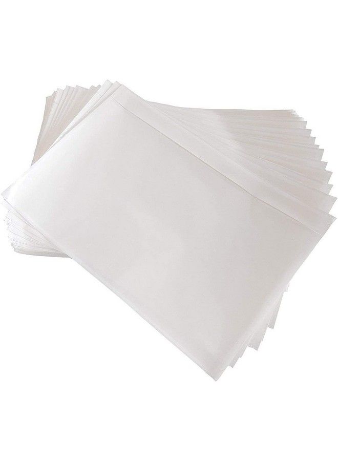 9527 Product 7.5" X 5.5" Clear Adhesive Top Loading Packing List Shipping Label Envelopes (100 Pack) - Image 5