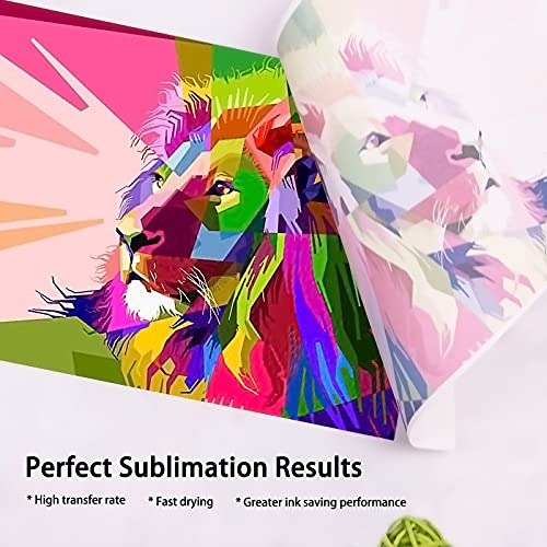 HTVRONT Sublimation Paper 11x17 inches - 150 Sheets Inkjet Sublimation Paper Compatible with Inkjet Printer 120gsm… - Image 2