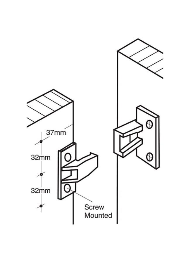 Hafele America Keku Push-on Fittings System Screws - Image 4