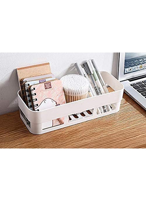 Perpetual - perpetual Bathroom Organiser, Self Adhesive Bathroom Shelf for Wall, Washroom Organizer, Bathroom Rack Stand Without Drilling (Pack of 2) - Image 1