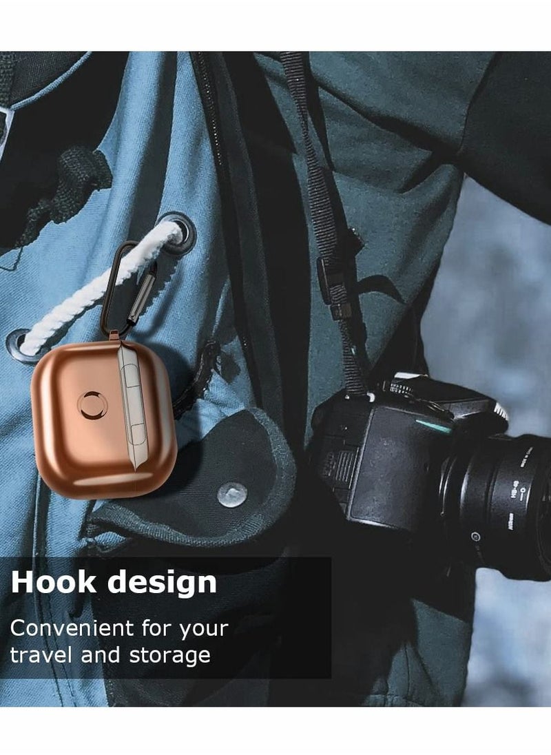 Case for AirPods 3rd Generation, Hybrid Soft Silicone Shock-Absorbing Protective Case with Keychain, Support Wireless Charging