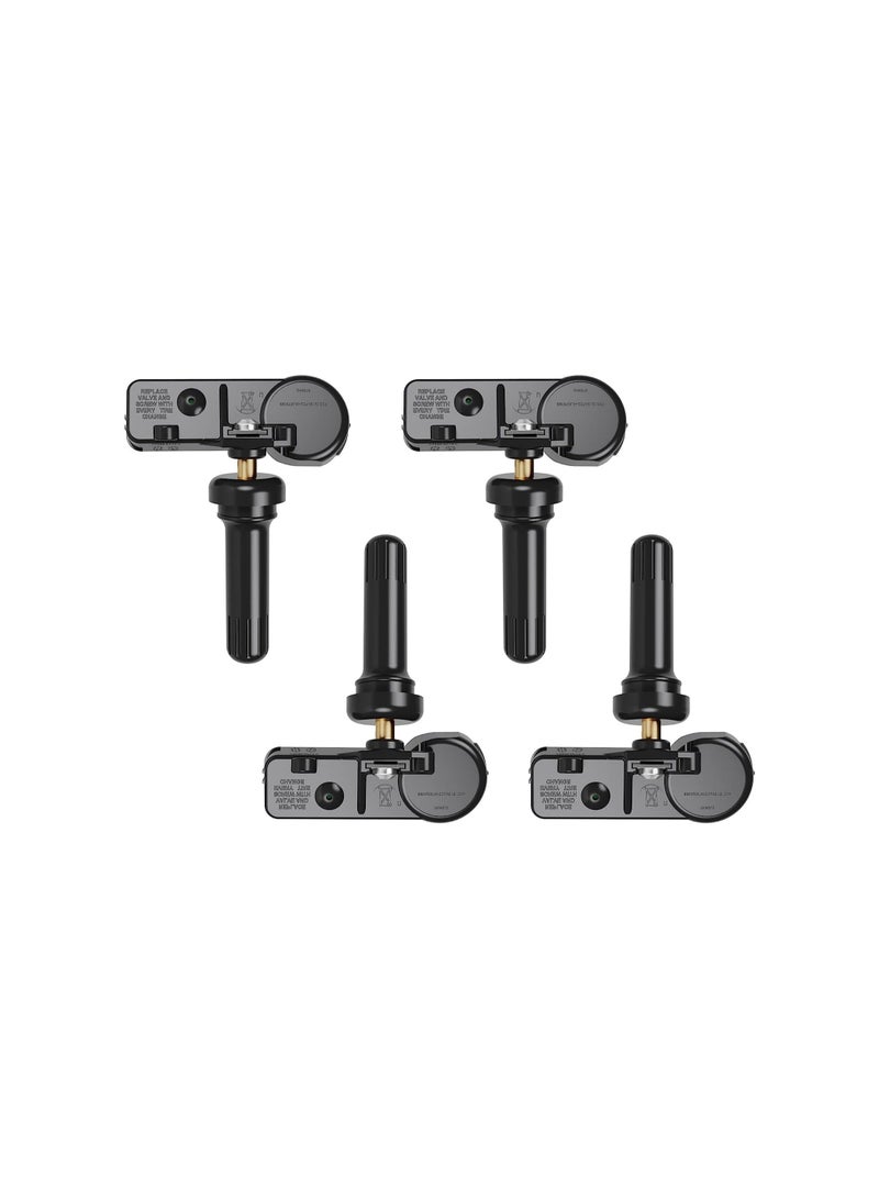 حزمة 4 مستشعرات TPMS GM 315Mhz لمراقبة ضغط الإطارات عالمي - Image 1