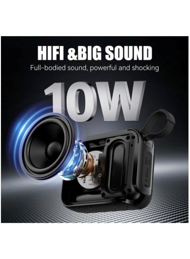 modio Portable Mini Bluetooth Speaker – TWS, USB Drive, TF Card & HD Sound - Image 4