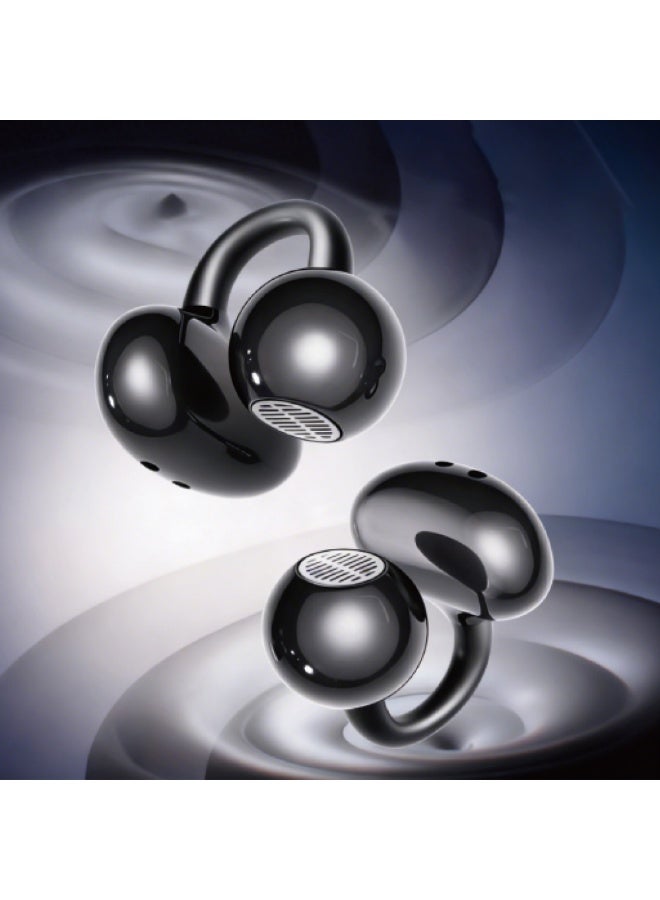 SPON Open Type Wireless Earbuds – Bluetooth 6.0 – Open Ear Design – Charging Case - Image 5