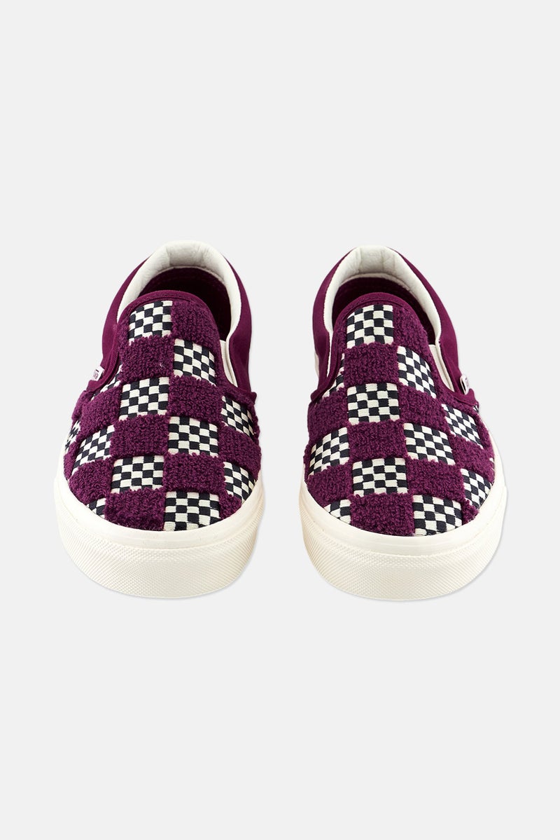 VANS أحذية نسائية كلاسيكية سهلة الارتداء، بنفسجي - Image 2