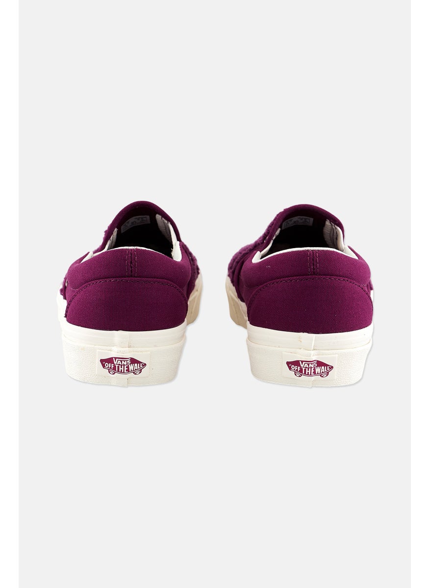 VANS - Women Classic Slip On Shoes, Purple - Image 1