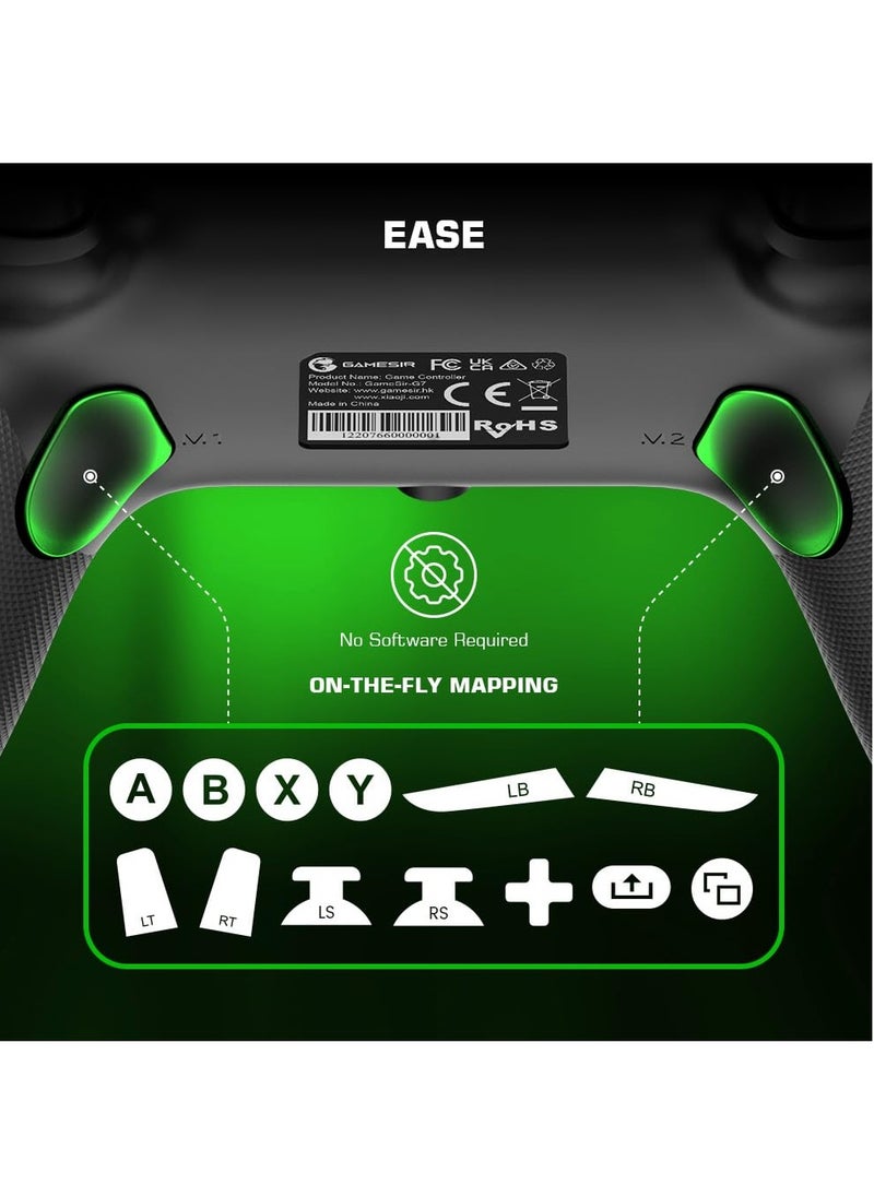 GameSir - GameSir G7 Wired Game Controller for Xbox Series X|S, Xbox One, Windows 10/11, PC Controller Gamepad with Mappable Buttons, 3.5mm Audio Jack and 2 Swappable Faceplates - Image 1