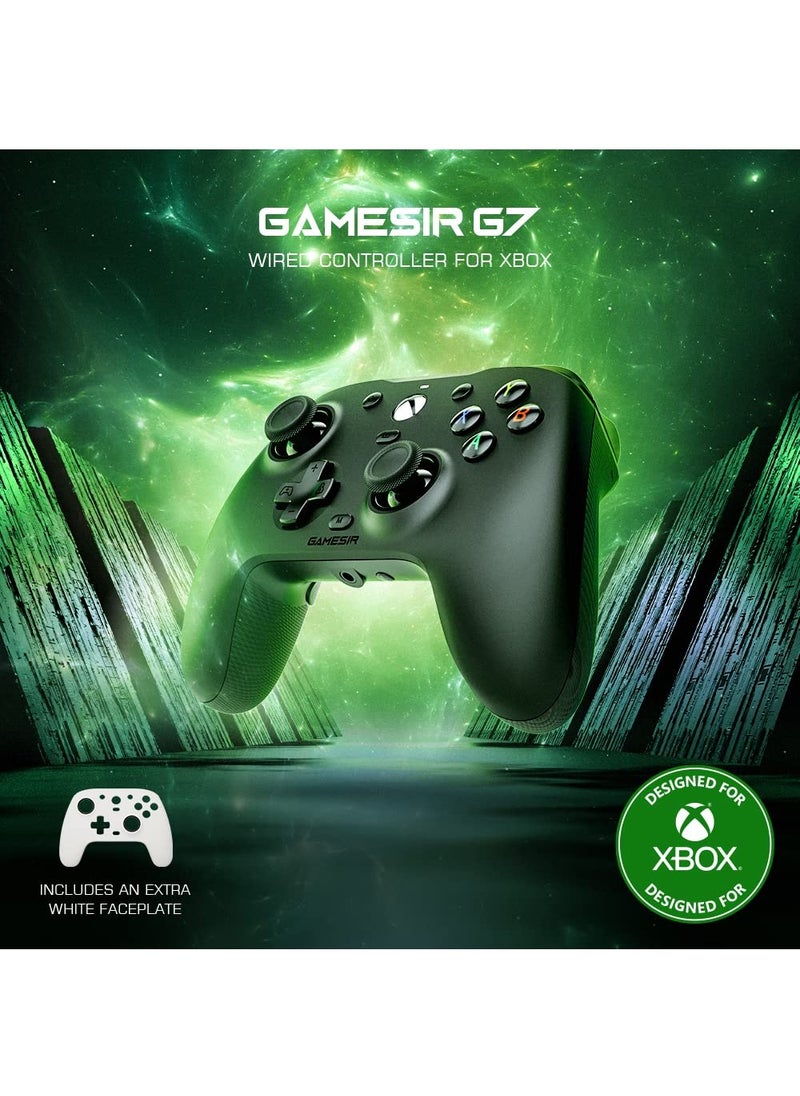 GameSir - GameSir G7 Wired Game Controller for Xbox Series X|S, Xbox One, Windows 10/11, PC Controller Gamepad with Mappable Buttons, 3.5mm Audio Jack and 2 Swappable Faceplates - Image 1