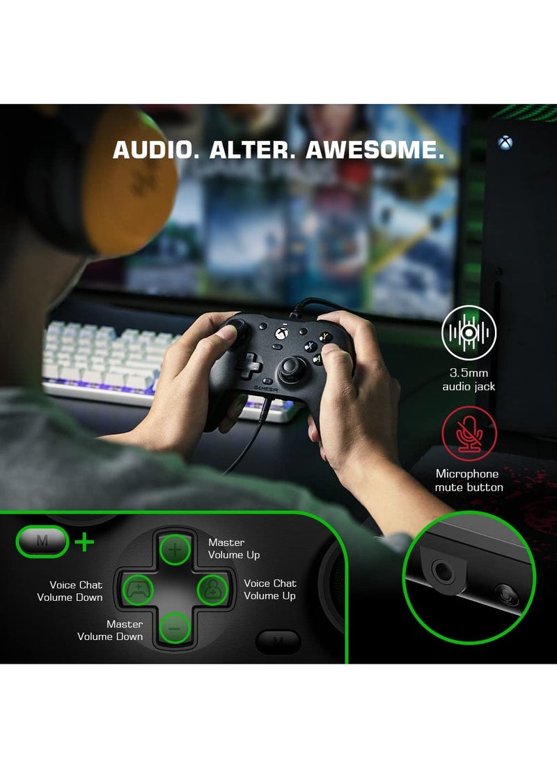 GameSir - GameSir G7 Wired Game Controller for Xbox Series X|S, Xbox One, Windows 10/11, PC Controller Gamepad with Mappable Buttons, 3.5mm Audio Jack and 2 Swappable Faceplates - Image 1