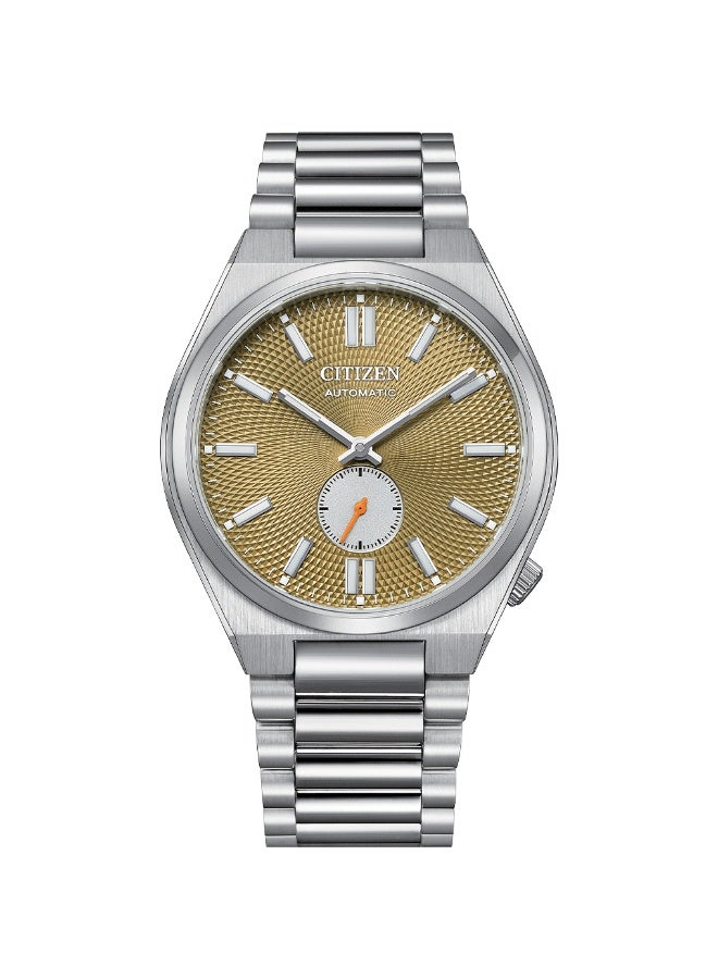 Citizen NK5010-51X Automatic Men’s Watch, Stainless Steel Bracelet, Olive Green Dial, Mechanical Movement, Sapphire Crystal, Date Display, Water Resistant - Image 1
