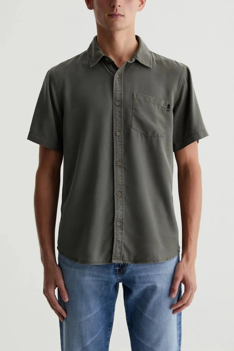 Ag Jeans Effortless Casual Short-Sleeve Shirt