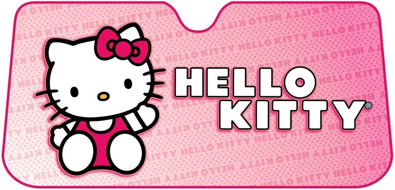 Plasticolor Hello Kitty Accordion Style Windshield Sunshade - Image 2