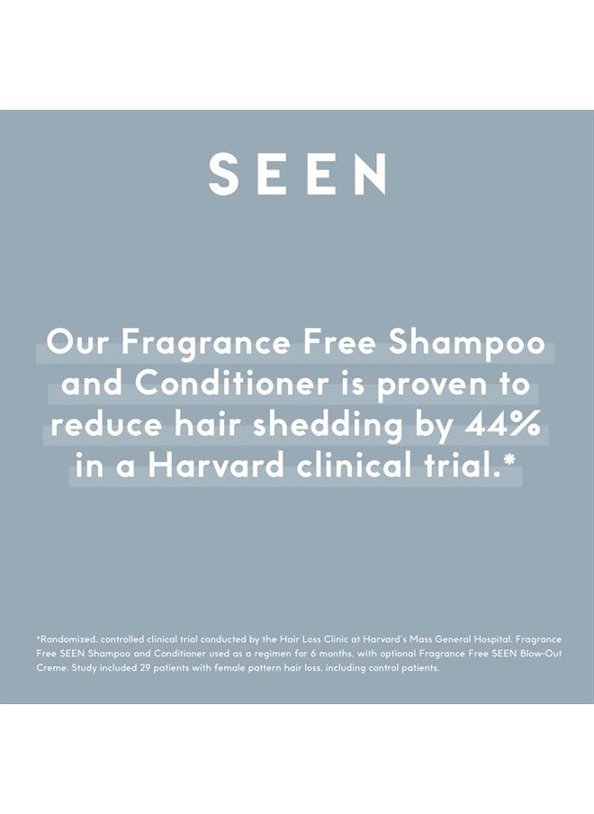 Seen - Shampoo, Fragrance Free - Non-Comedogenic & Sulfate-Free Hair Shampoo- Dermatologist-Developed - Safe for Sensitive, Eczema & Acne Prone Skin - Image 1
