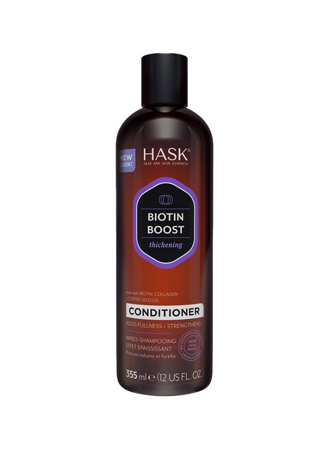 HASK Biotin Boost Thickening Conditioner 355ml 355ml - Image 1