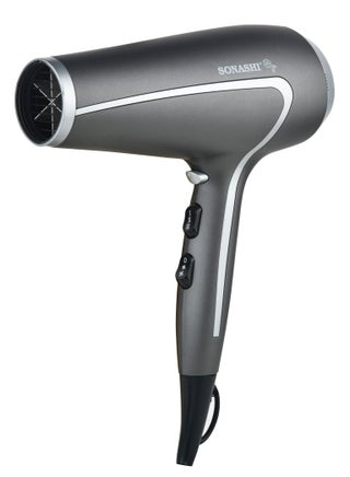 3in1 Hair Dressing Set With Hair Dryer Hair Straightener And Hair Curler Featured With Ceramic Plates Wet And Dry Function Light Indicator 360 Swivel  SBS-800 Grey - view 3