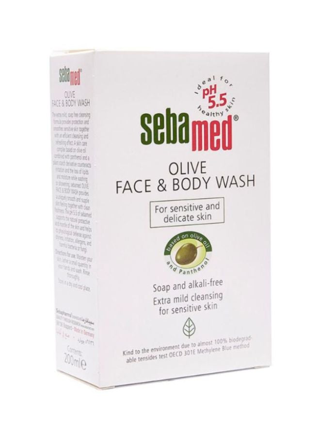 Sebamed Olive Face And Body Wash 200ml - Image 3