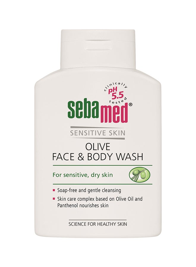 Sebamed Olive Face And Body Wash 200ml - Image 1