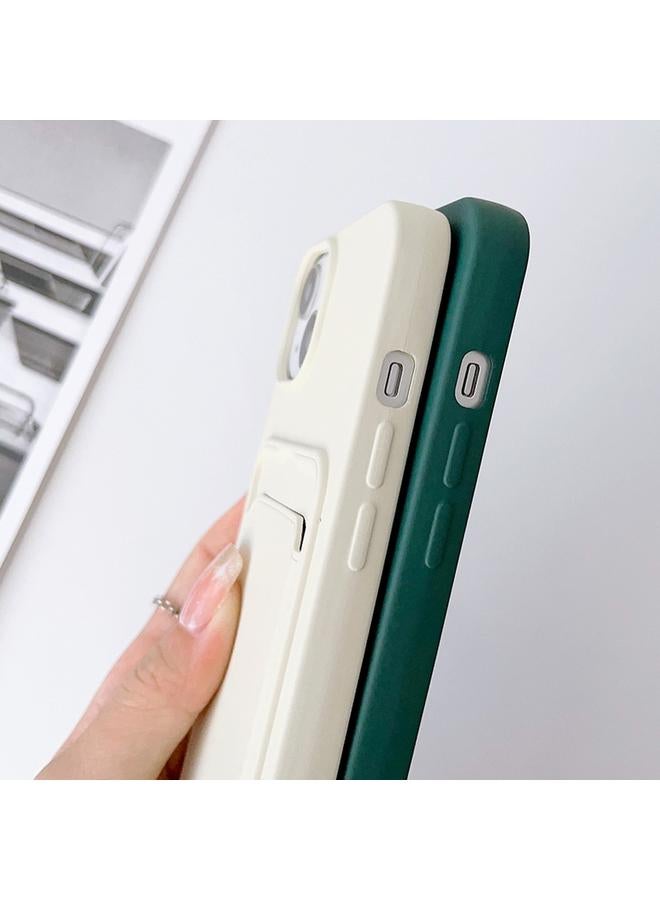 اس-توب جراب لهاتف iPhone 14 Pro Max Crossbody مزود بحبل مرن من السيليكون وحامل بطاقات - Image 4