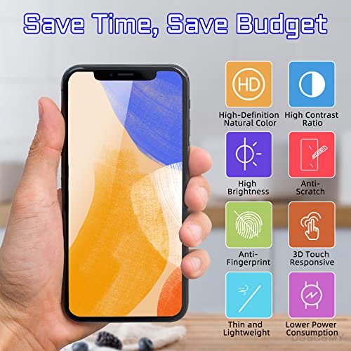 DGSCSMY for iPhone 11 Screen Replacement with Front Speaker Proximity Sensor 6.1" 3D Touch LCD Display Digitizer Full Assembly Glass Fix Tools Waterproof Adhesive Repair kit for A2111 A2221 A2223 - Image 5