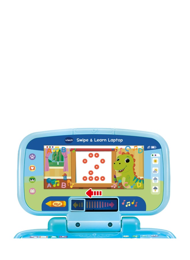 vtech Swipe & Learn Laptop Toy with Sliding Screens, Music & Learning Apps for Toddlers - Image 5